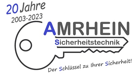 Sicherheit neu gedacht: Amrhein Sicherheitstechnik Bad Kissingen-Logo