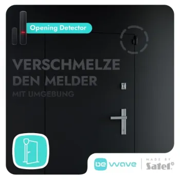 BE WAVE Opening Detector DG Funk-Öffnungsmelder, dunkelgrau