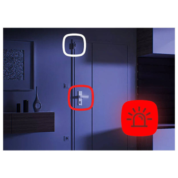 Preview: BE WAVE Multipurpose Detector Universalmelder, weiß