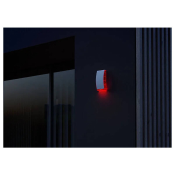 Preview: BE WAVE Outdoor Siren R Funk-Außensirene, rot