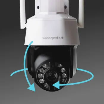 Preview: WP Oculus Pro Überwachungskamera (Kabel)