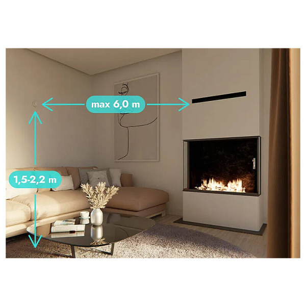 BE WAVE Carbon Monoxide Detector Funk-CO-Melder